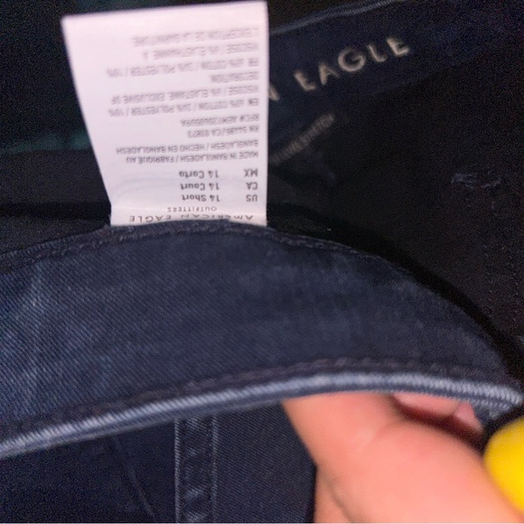 American Eagle Outfitters Dark Blue Stretch Denim - Picture 5 of 5